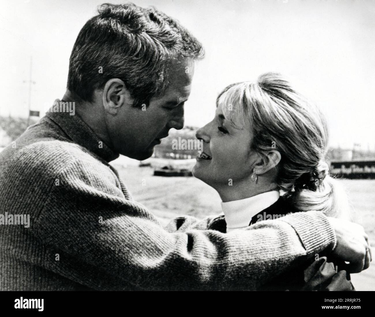 CLASSIC FILMS. Germany, 1969. Paul Newman and Joanne Woodward in a scene  from the 1969 film 'Winning' (©Universal Pictures). Captioned 11 February  2014. Ref: LMK112-47319-110214 WWW.LMKMEDIA.COM Supplied by LMK Media.  Editorial Only.