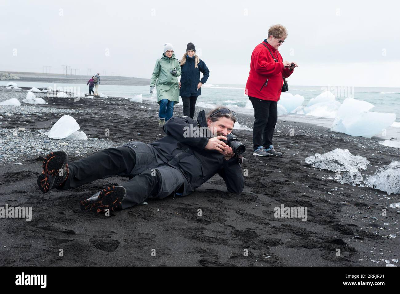 Diamond Beach, Iceland Stock Photo