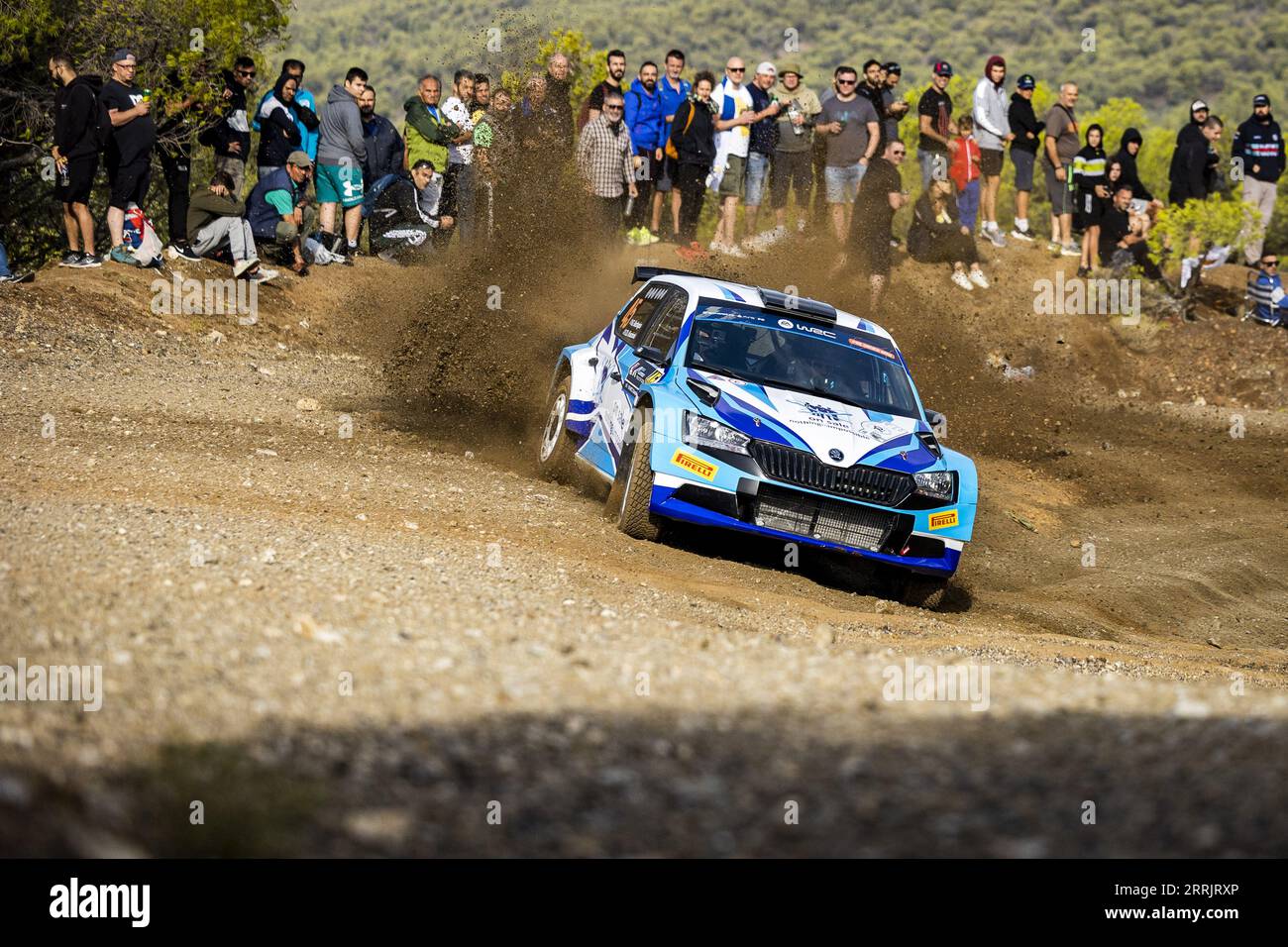 45 Georgios KECHAGIAS (GRC), Christos KOUZIONIS (GRC), SKODA FABIA Evo ...