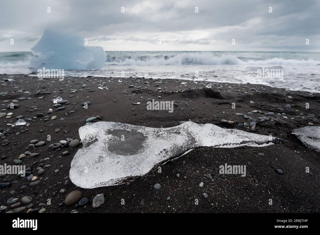 Diamond Beach, Iceland Stock Photo