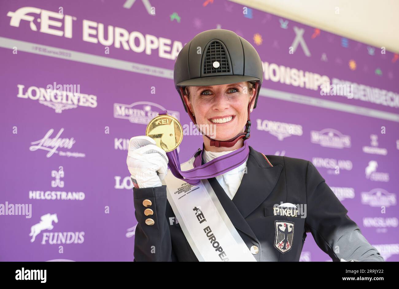 Euro Equestrian Rider Riesenbeck, Germany. 08th Sep, 2023. Equestrian sport: European ...