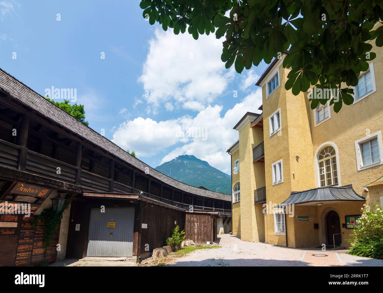 Jenbach, museum in Silberregion Karwendel, Tyrol, Austria Stock Photo