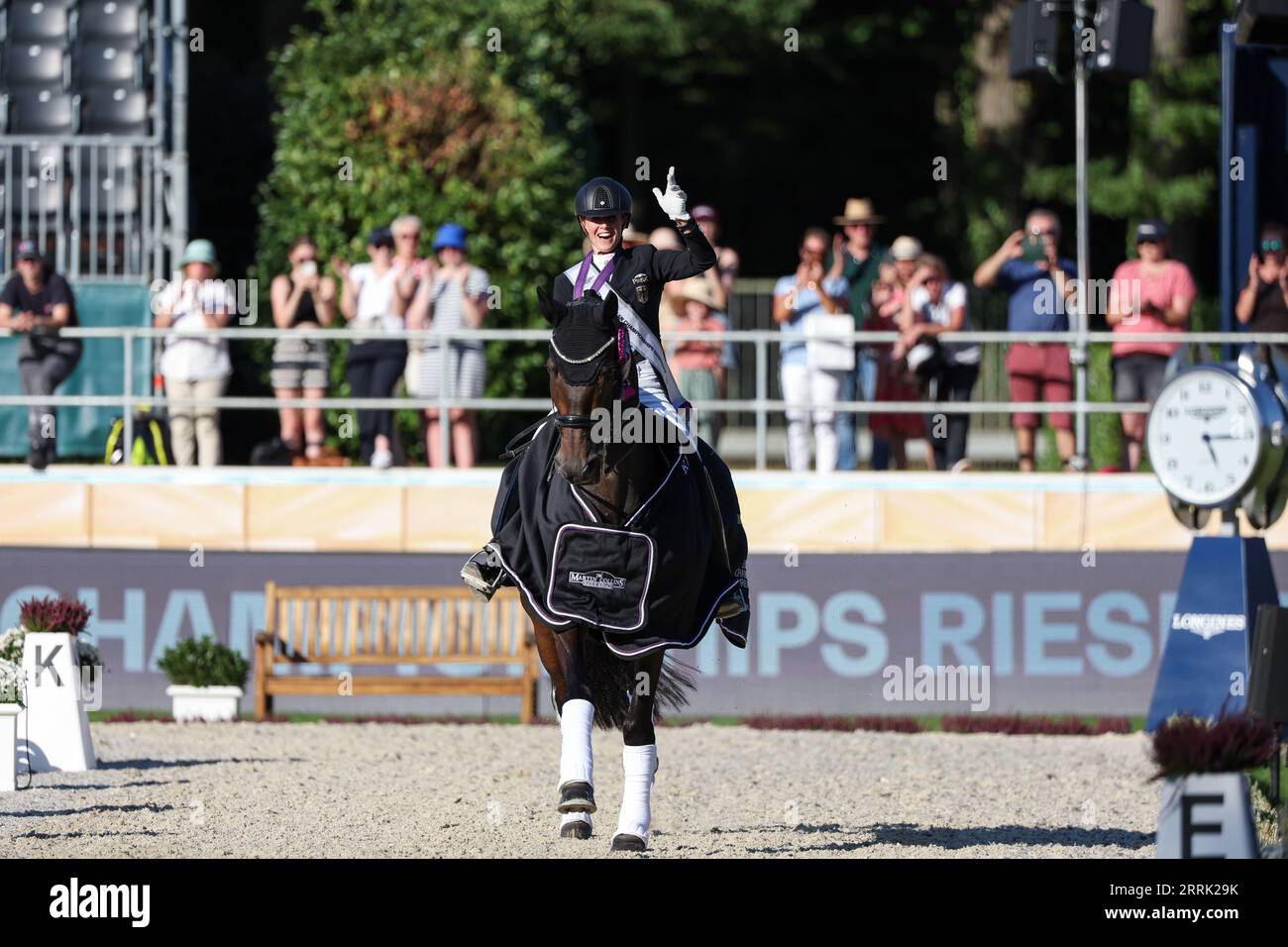 Euro Equestrian Rider Riesenbeck, Germany. 08th Sep, 2023. Equestrian sport: European ...