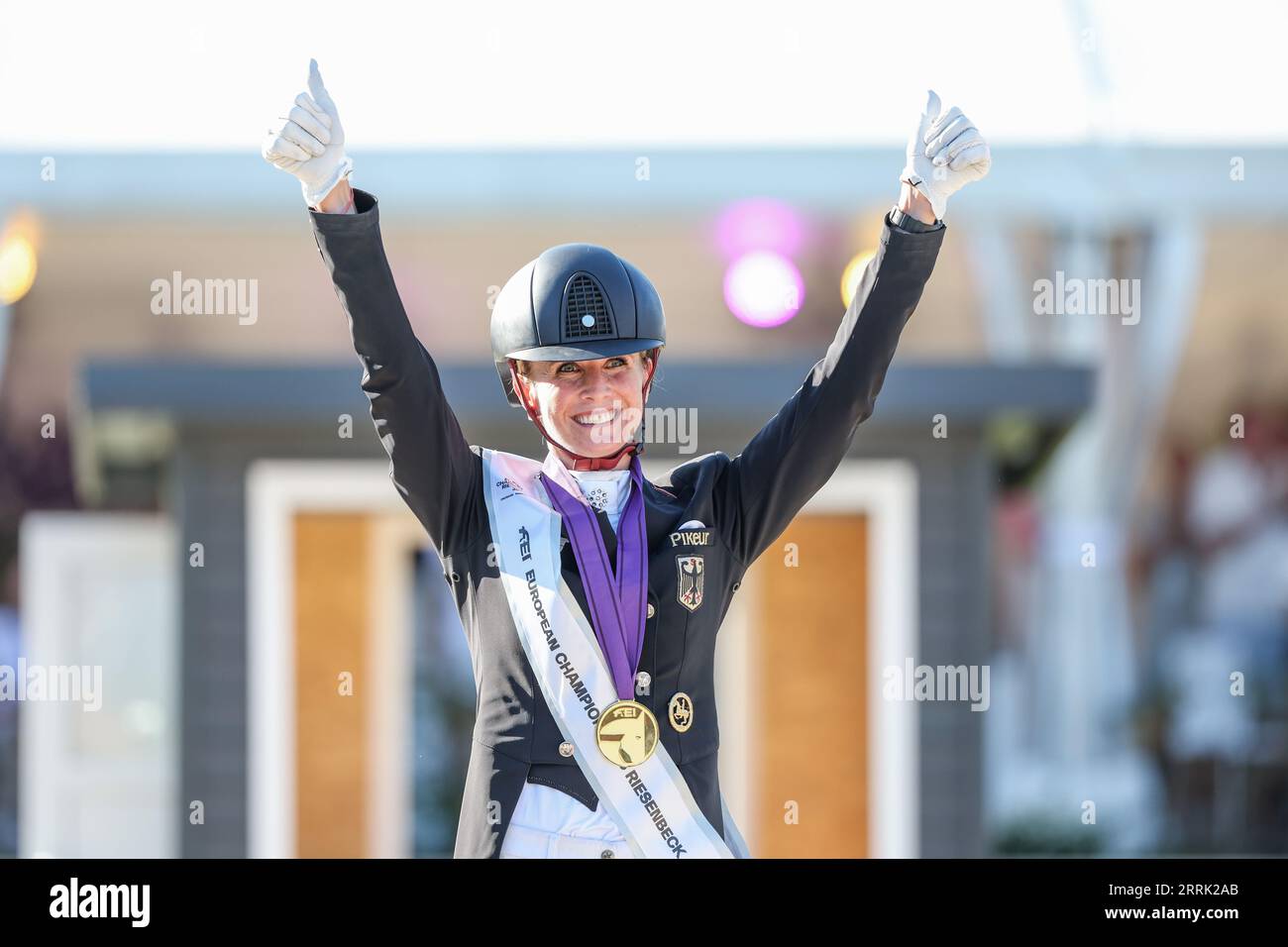 Euro Equestrian Rider Riesenbeck, Germany. 08th Sep, 2023. Equestrian sport: European ...