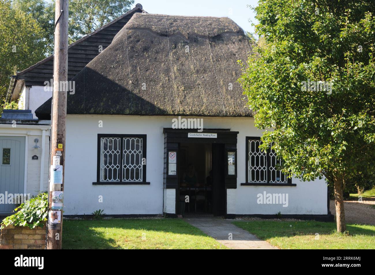 Reading Room, Grantchester, Cambridgeshire Stock Photo