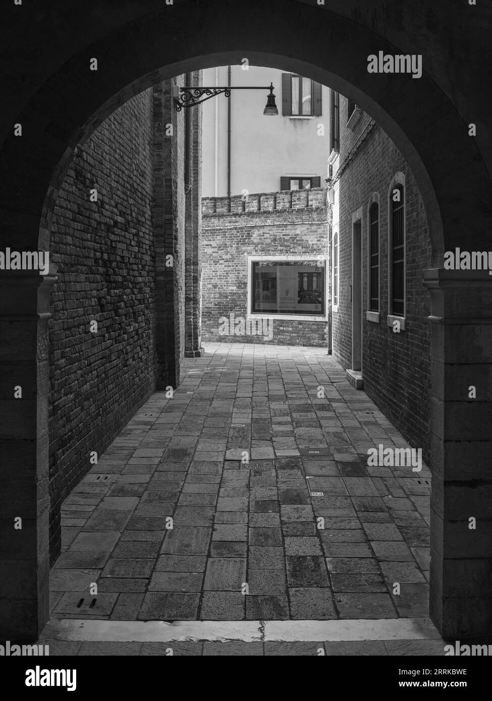 Alley near Santa Maria della Salute, Venice, Stock Photo