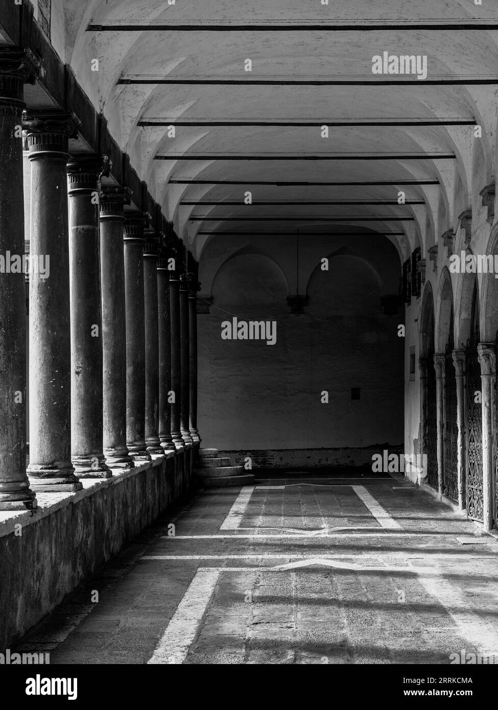 Palazzo on Campo Sant'Anzolo, Venice, Stock Photo