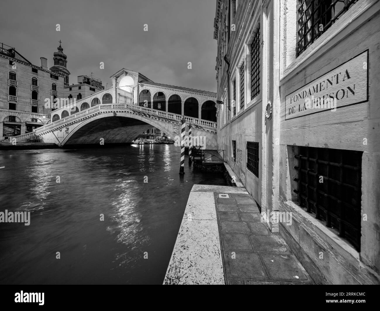 Rialto Bridge in Venice, Stock Photo