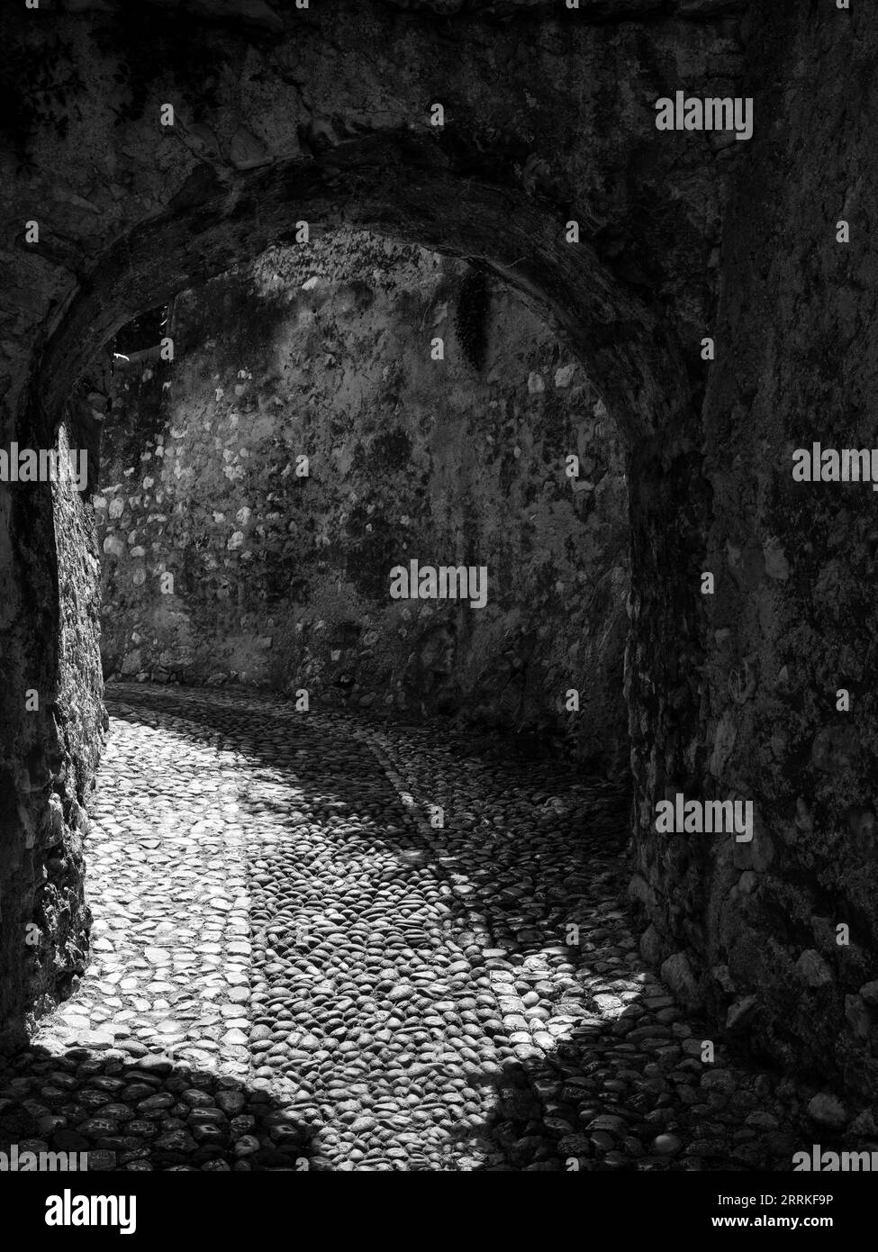 Malcesine, on the eastern shore of Lake Garda Stock Photo - Alamy