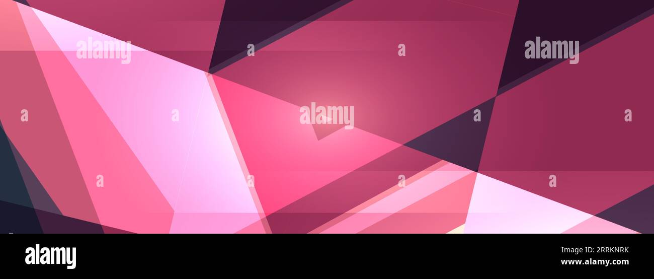 Red modern abstract background with geometric shapes. Vector ...