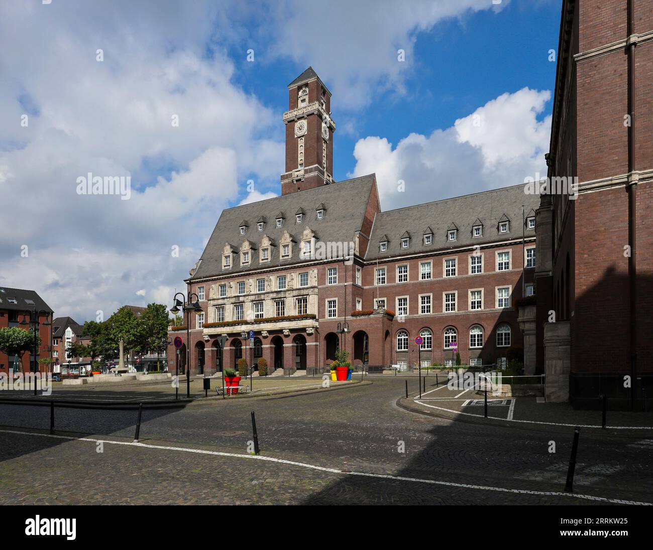 Bottrop, North Rhine-Westphalia, Germany - City Hall in the city center. Stock Photo