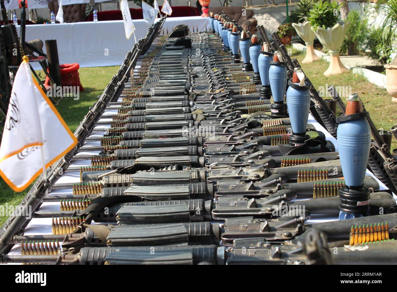 Hand over to afghan security forces hi-res stock photography and