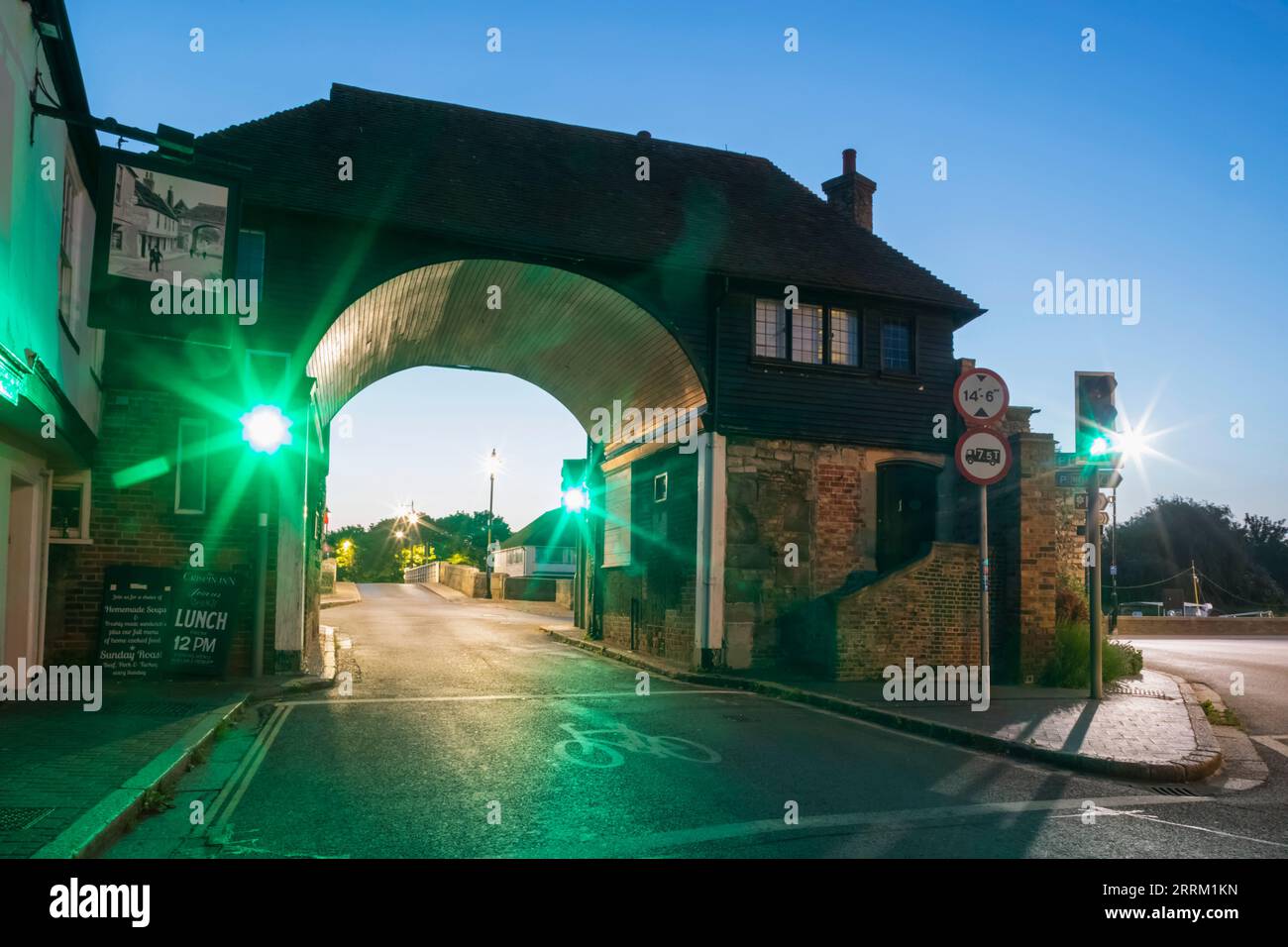 England, Kent, Sandwich, Sandwich Toll Bridge Stock Photo - Alamy