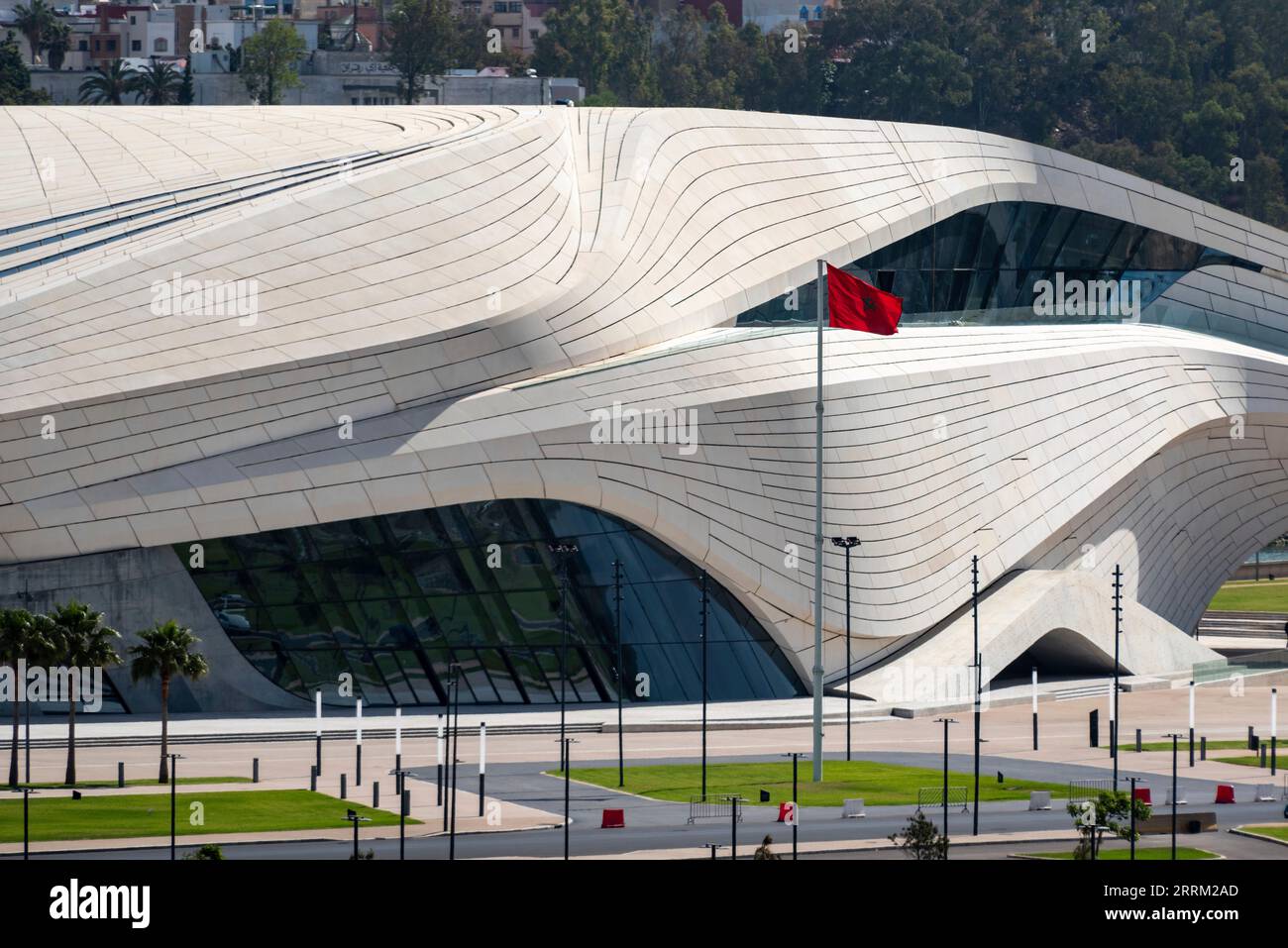 Rabat, Morocco, The Grand Theater of Rabat in the new arising district