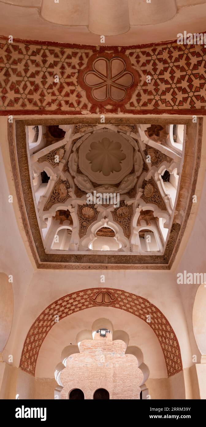 Historic Koubba el-Baadiyn in Marrakech from the Almoravids period, Morocco Stock Photo