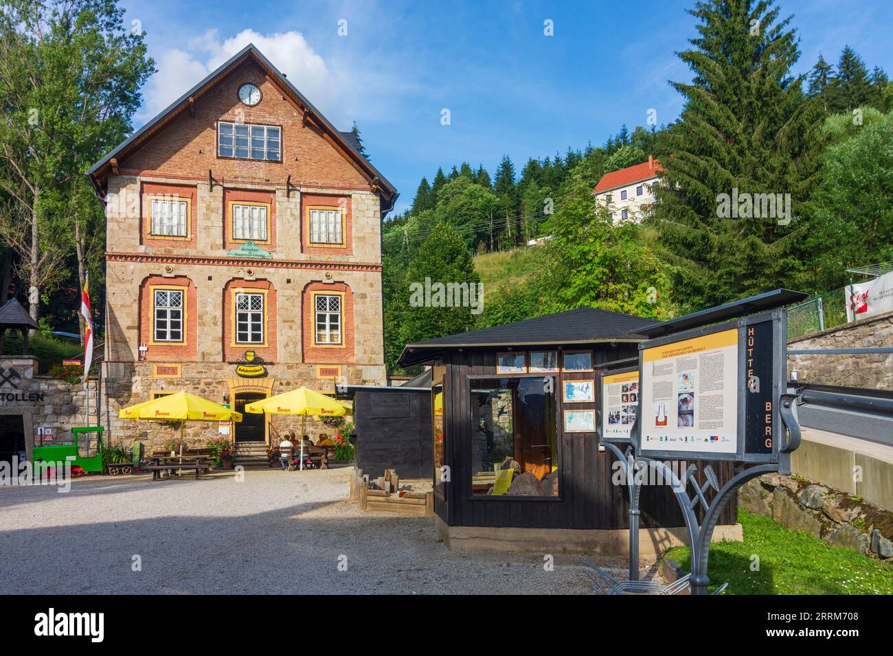 Hüttenberg, mining museum Knappenberg show mine in Central Carinthia, Carinthia, Austria Stock Photo