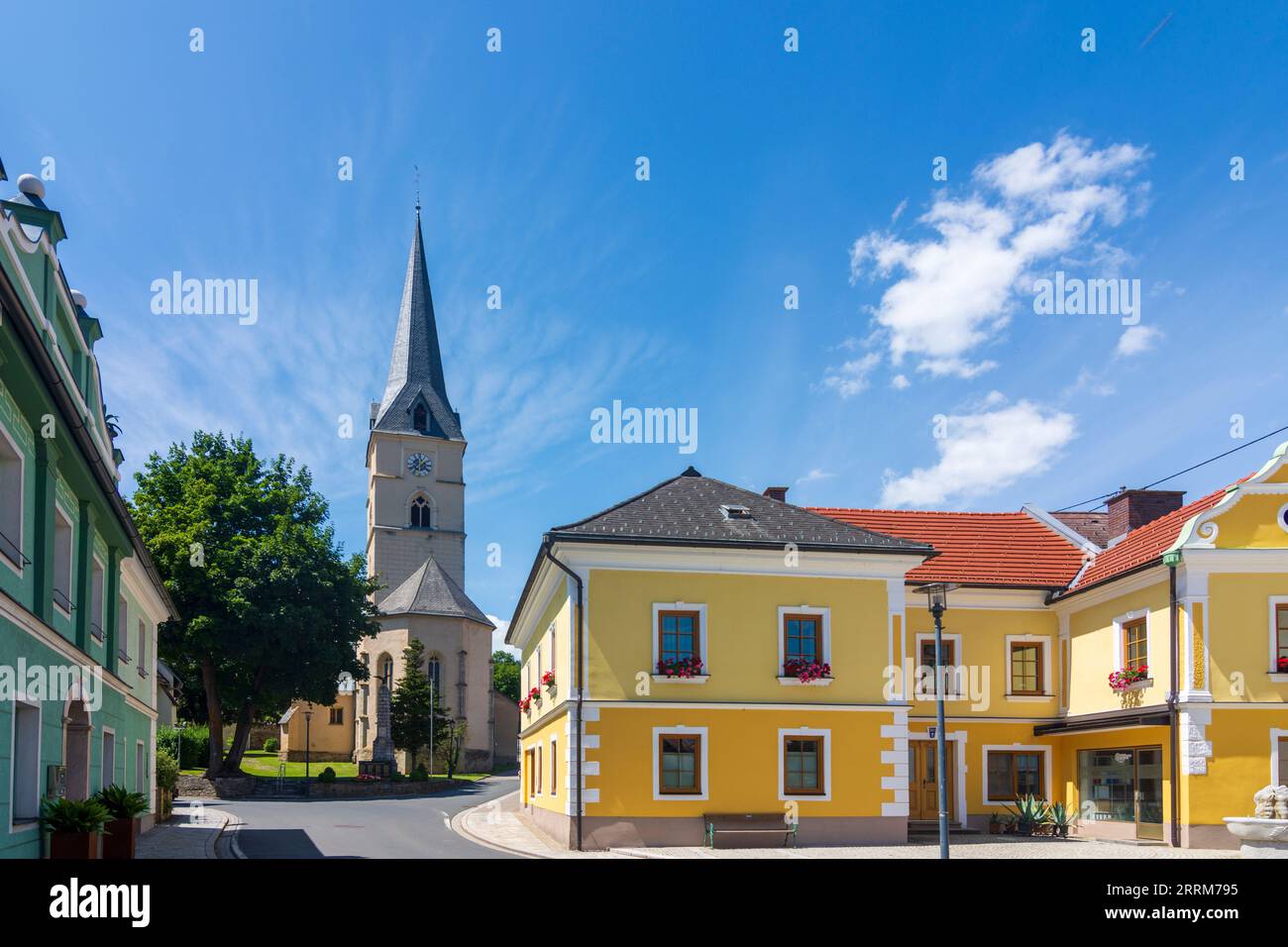 Guttaring, church Guttaring in Central Carinthia, Carinthia, Austria Stock Photo