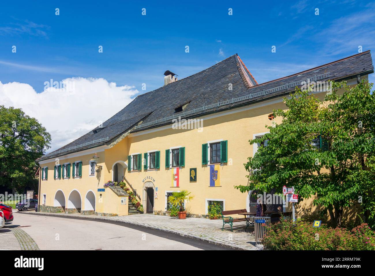Althofen, Auer-von-Welsbach-Museum in Central Carinthia, Carinthia, Austria Stock Photo
