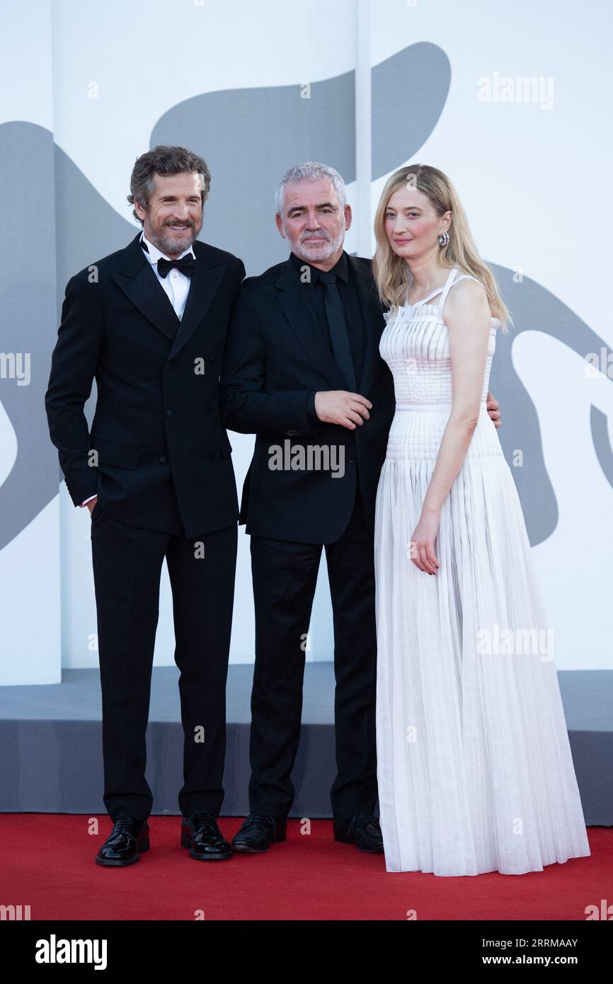 Venice, Italy. 08th Sep, 2023. Guillaume Stephane Brize, Alba Rohrwacher attending the Venice, Italy. 08th Sep, 2023. Guillaume Stephane Brize, Alba Rohrwacher attending the