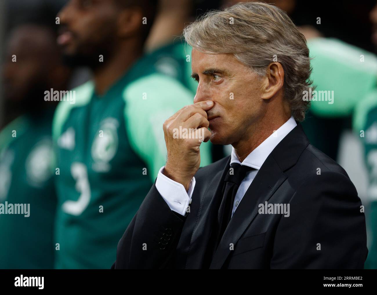 Saudi Arabia's Head Coach, Roberto Mancini During The International ...