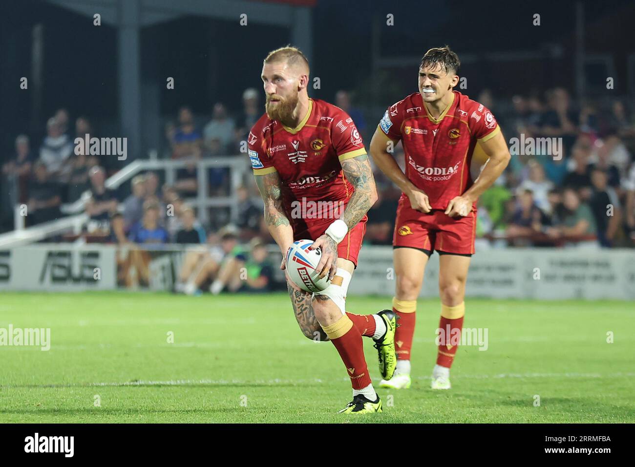 Wakefield, UK. 08th Sep, 2023. Be Well Support Stadium, Wakefield, West Yorkshire, 8th September 2023. Betfred Super League Wakefield Trinity vs Catalans Dragons Sam Tomkins of Catalans Dragons Credit: Touchlinepics/Alamy Live News Stock Photo