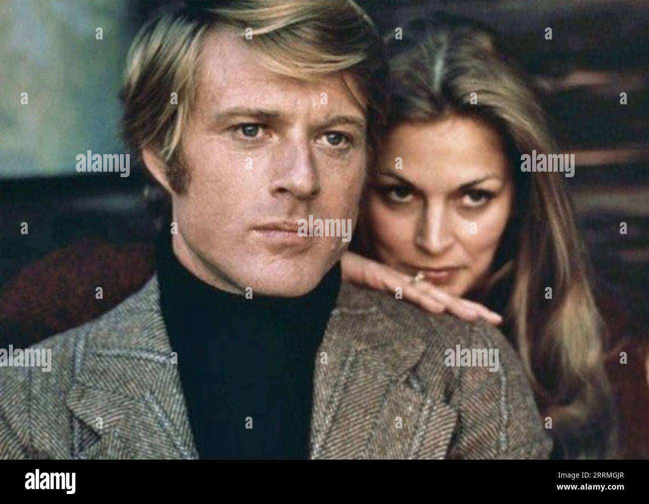 THE CANDIDATE 1972 Warner Bros. film with Robert Redford and Karen Carlson Stock Photo
