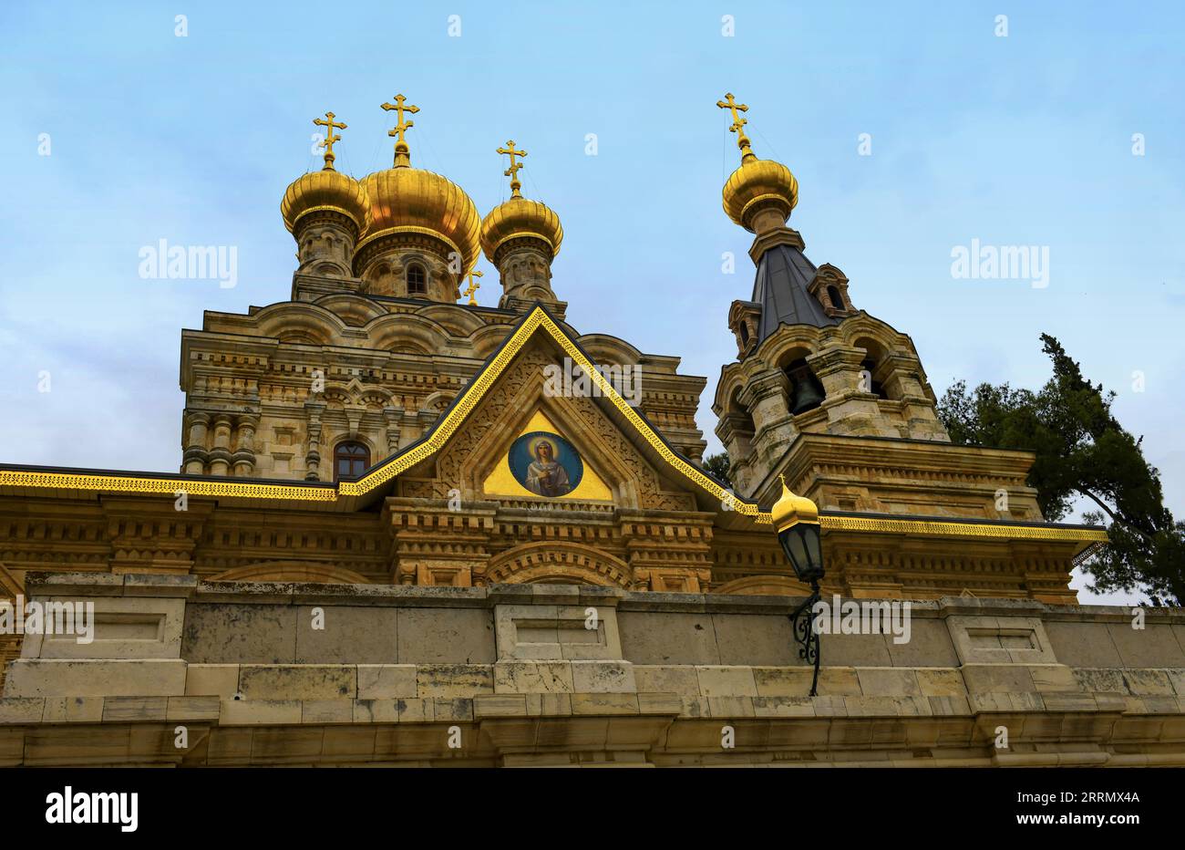 Mary Magdalene Church in Jerusalem Stock Photo - Alamy