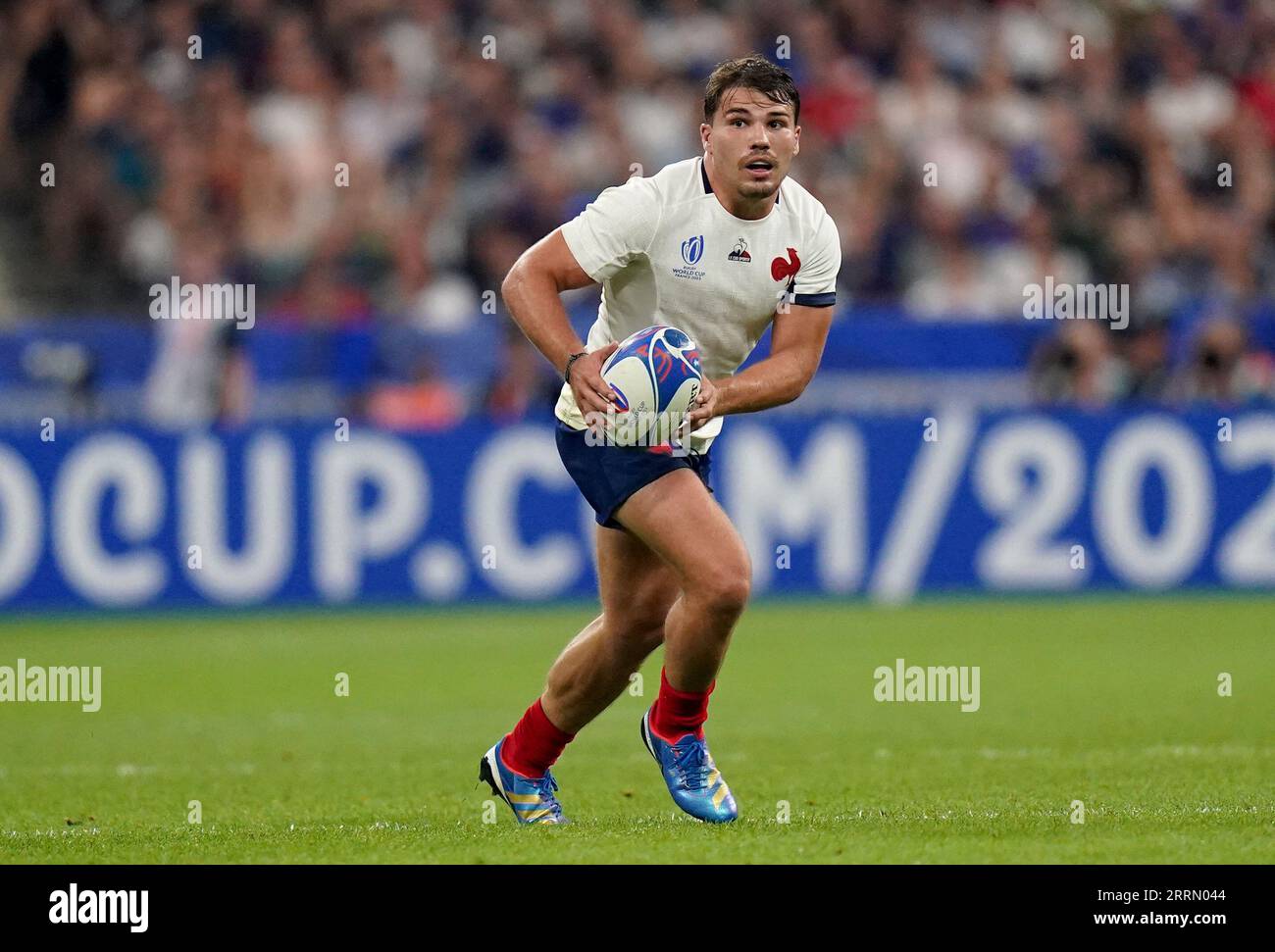 Panini Rugby – Album Rage De Vaincre 2023 – Antoine Dupont #8 – Sleeve Et Autocollant Brillant