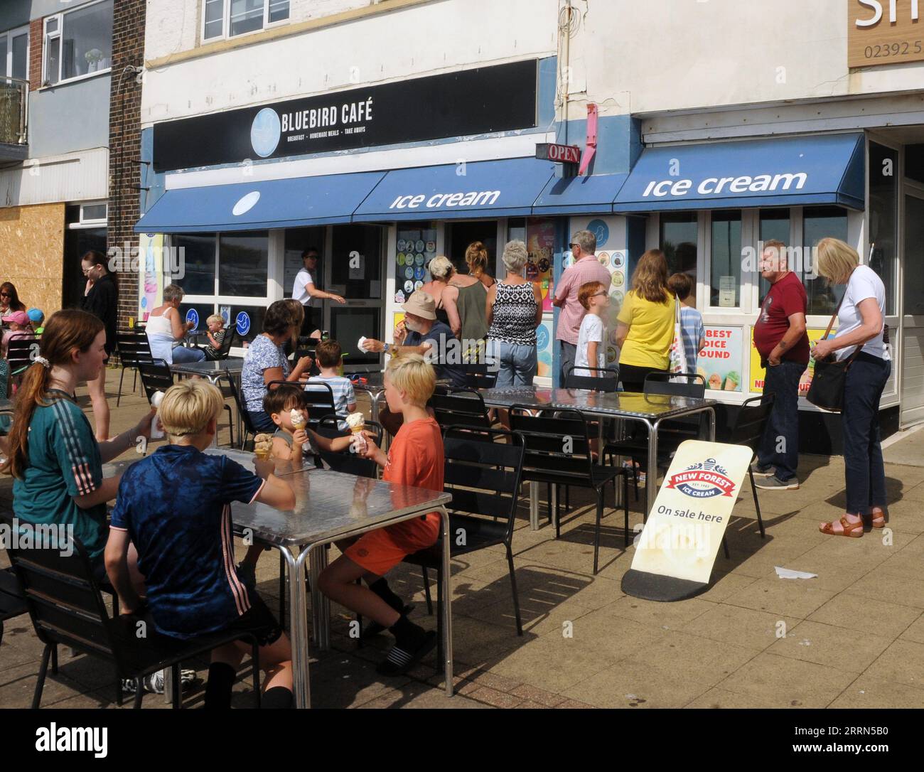 MARINE PARADE, LEE ON THE SOLENT, HANTS PIC MIKE WALKER 2023 Stock