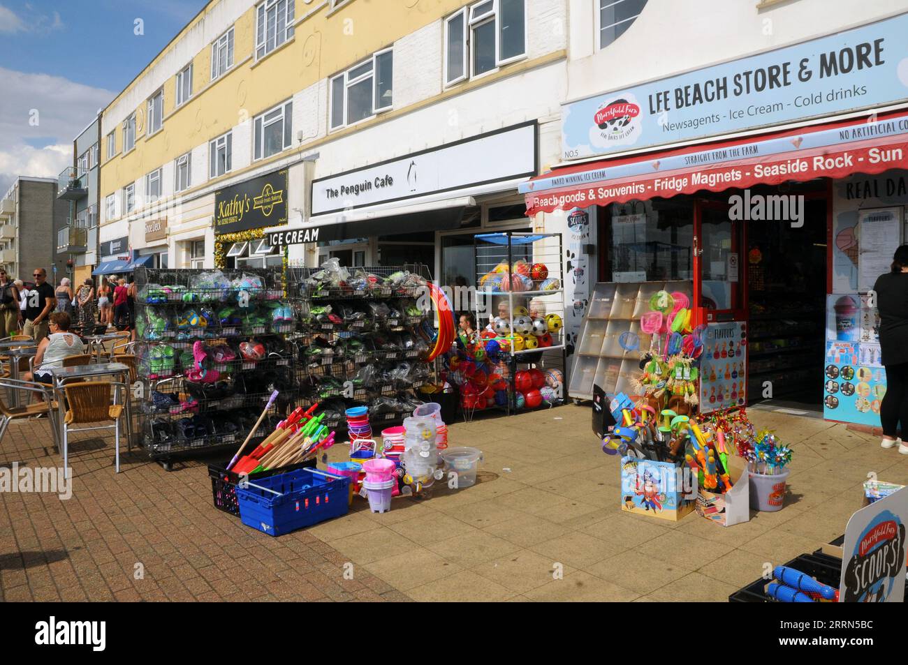 MARINE PARADE, LEE ON THE SOLENT, HANTS PIC MIKE WALKER 2023 Stock