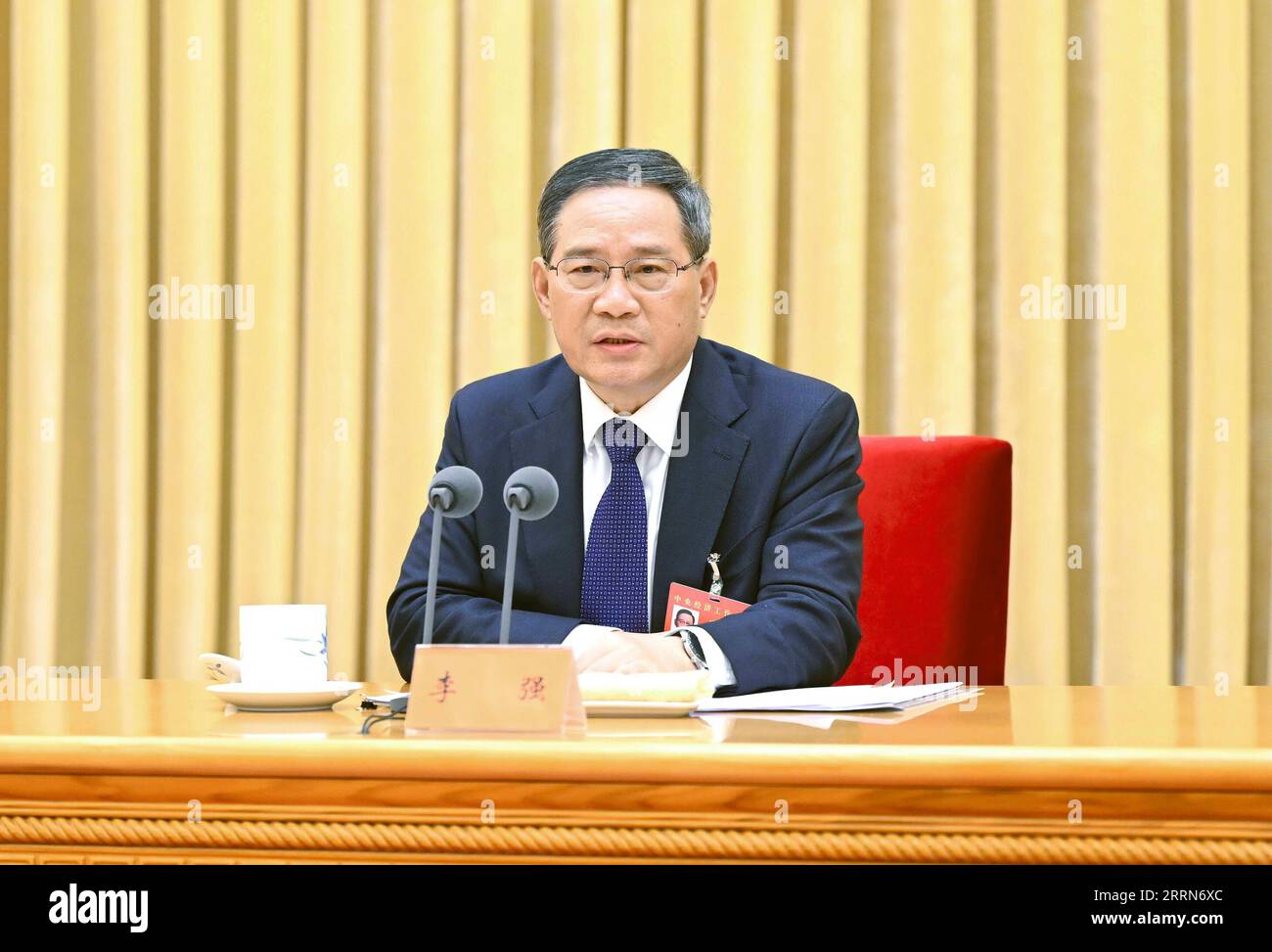 221216 -- BEIJING, Dec. 16, 2022 -- Li Qiang, A Member Of The Standing ...