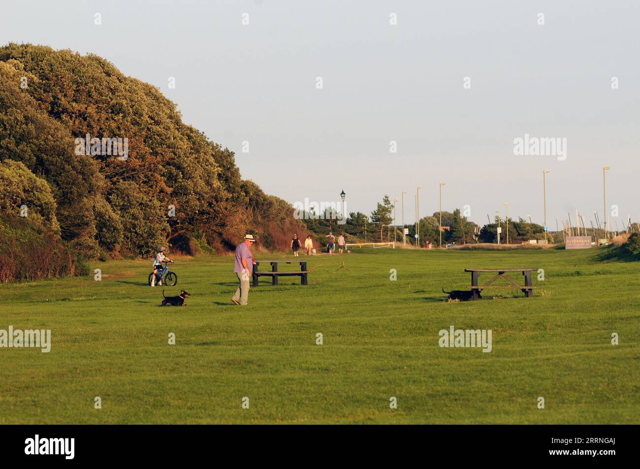 THE STOKES BAY LINES AT STOKES BAY, GOSPORT PIC MIKE WALKER 2023 Stock