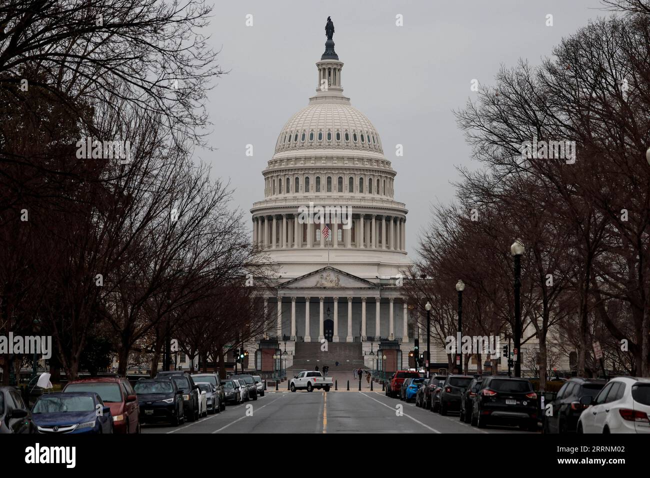 230119 -- WASHINGTON, Jan. 19, 2023 -- Photo taken on Jan. 19, 2023 shows the U.S. Capitol building in Washington, D.C., the United States. The United States hit its debt limit on Thursday, prompting the Treasury Department to take extraordinary measures to continue financing the federal government. Photo by /Xinhua U.S.-WASHINGTON, D.C.-DEBT CEILING TingxShen PUBLICATIONxNOTxINxCHN Stock Photo