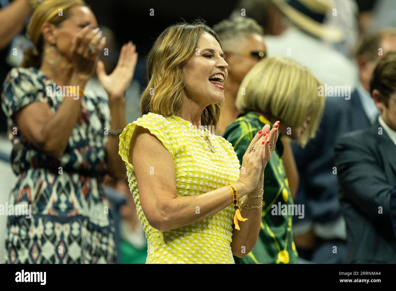 New York, USA. 08th Sep, 2023. Savannah Guthrie attends semifinal round ...