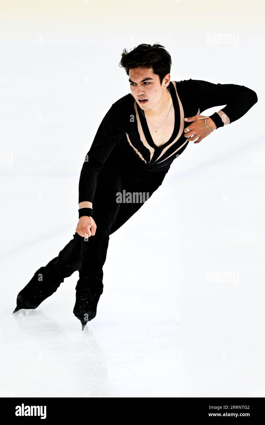 Bergamo, Italy. 8th Sep 2023. Camden PULKINEN (USA), during Men Short