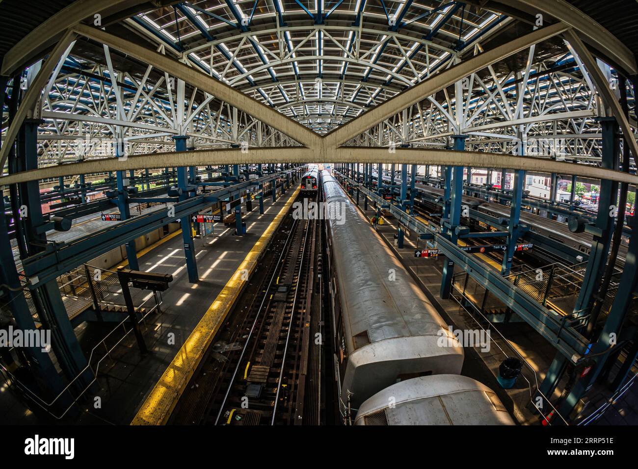 Coney Island – Stillwell Avenue Subway Station Coney Island Brooklyn   New York, New York, USA Stock Photo