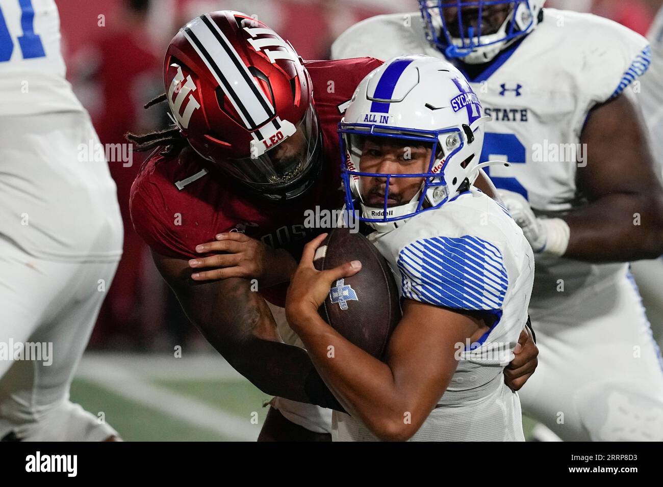 Defensive Lineman Andre Carter Makes Presence Felt During Hoosiers