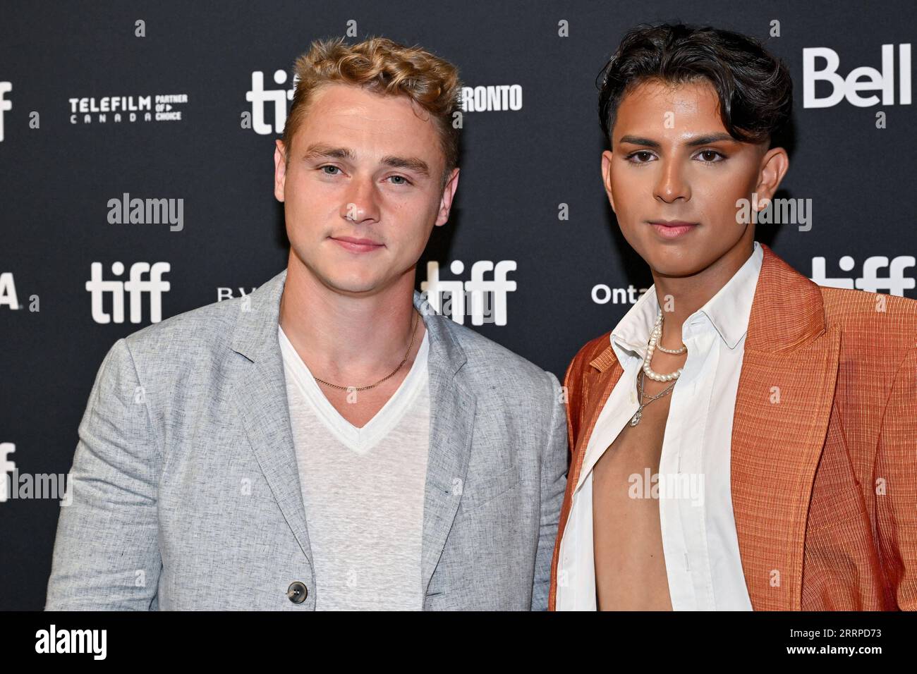Toronto, Canada. 08th Sep, 2023. Ben Hardy, Jason Patel attending the