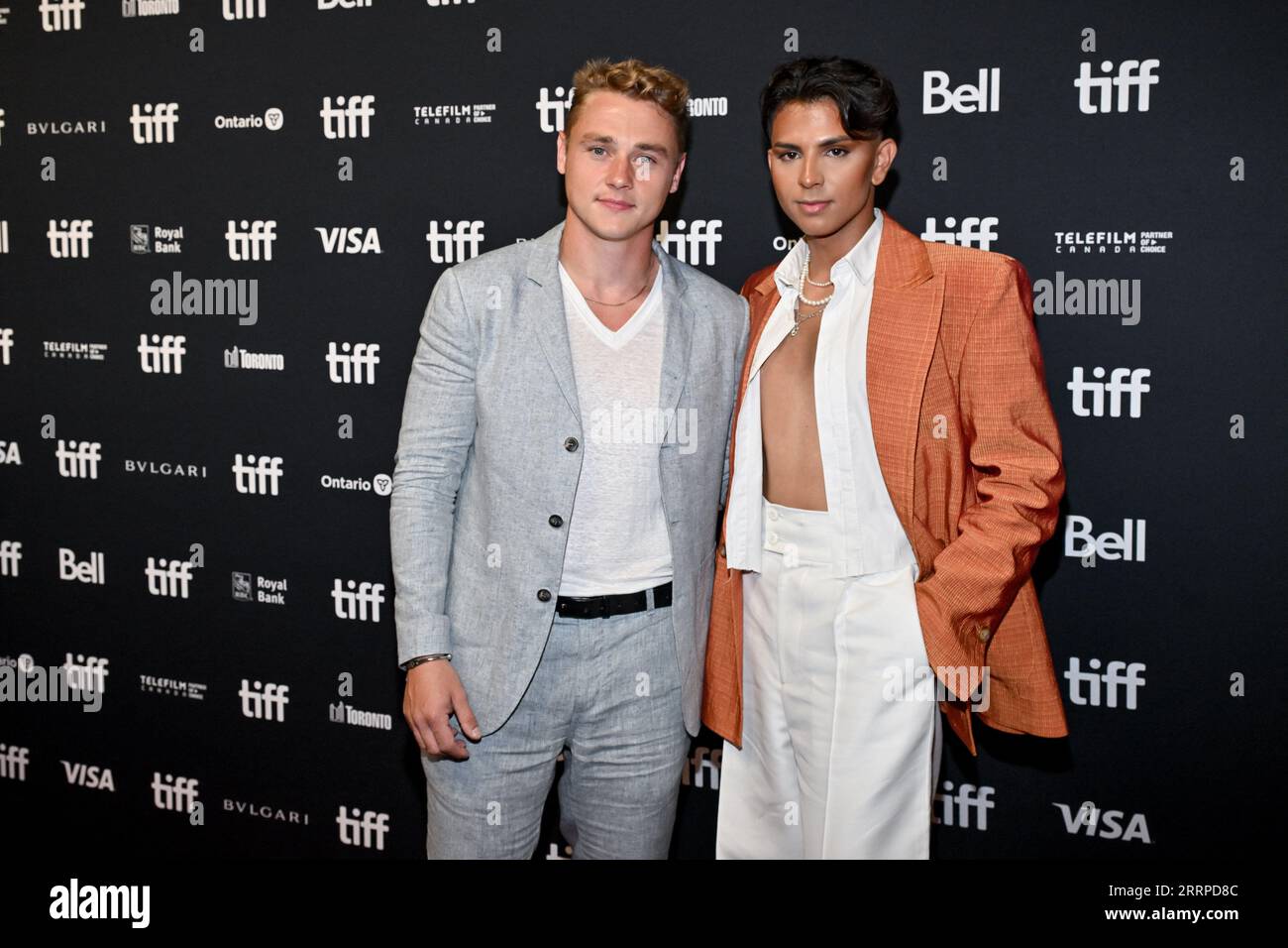 Toronto, Canada. 08th Sep, 2023. Ben Hardy, Jason Patel attending the