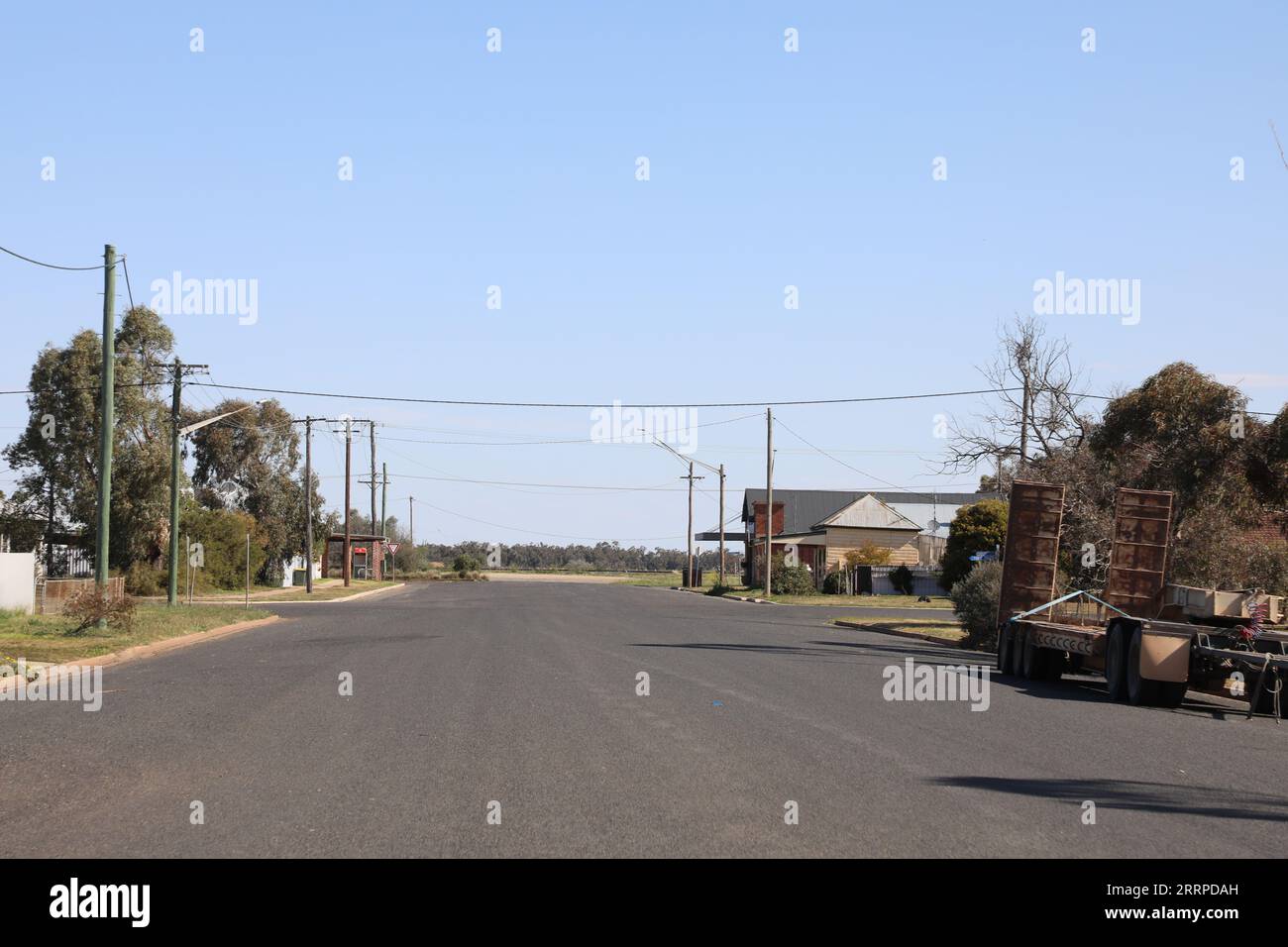Nevertire, a rural village located at the junction of the Mitchell