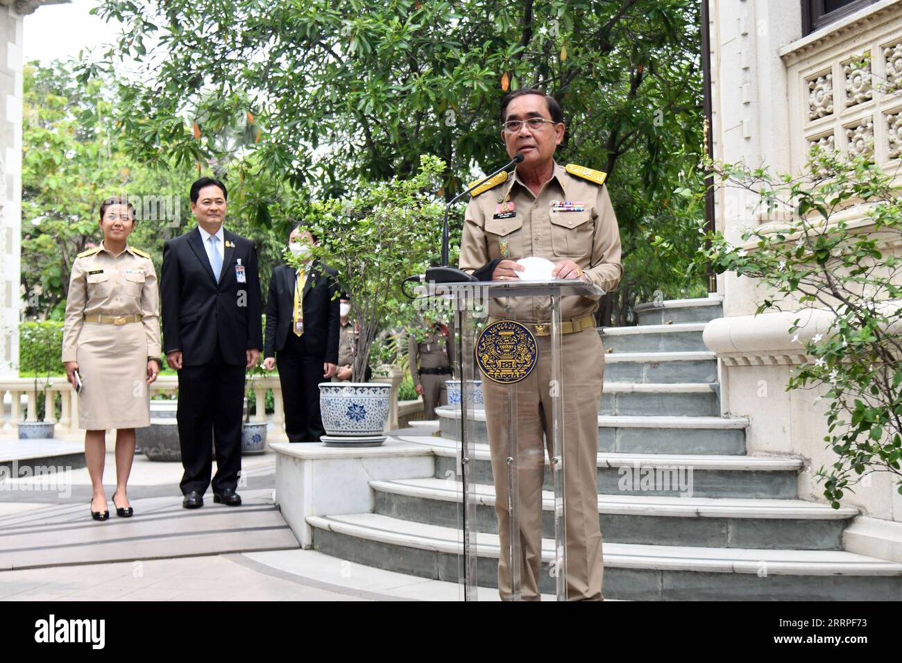 230320 -- BANGKOK, March 20, 2023 -- Thai Prime Minister Prayut