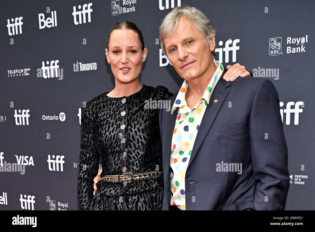 Toronto, Canada. 08th Sep, 2023. Vicky Krieps, Viggo Mortensen ...