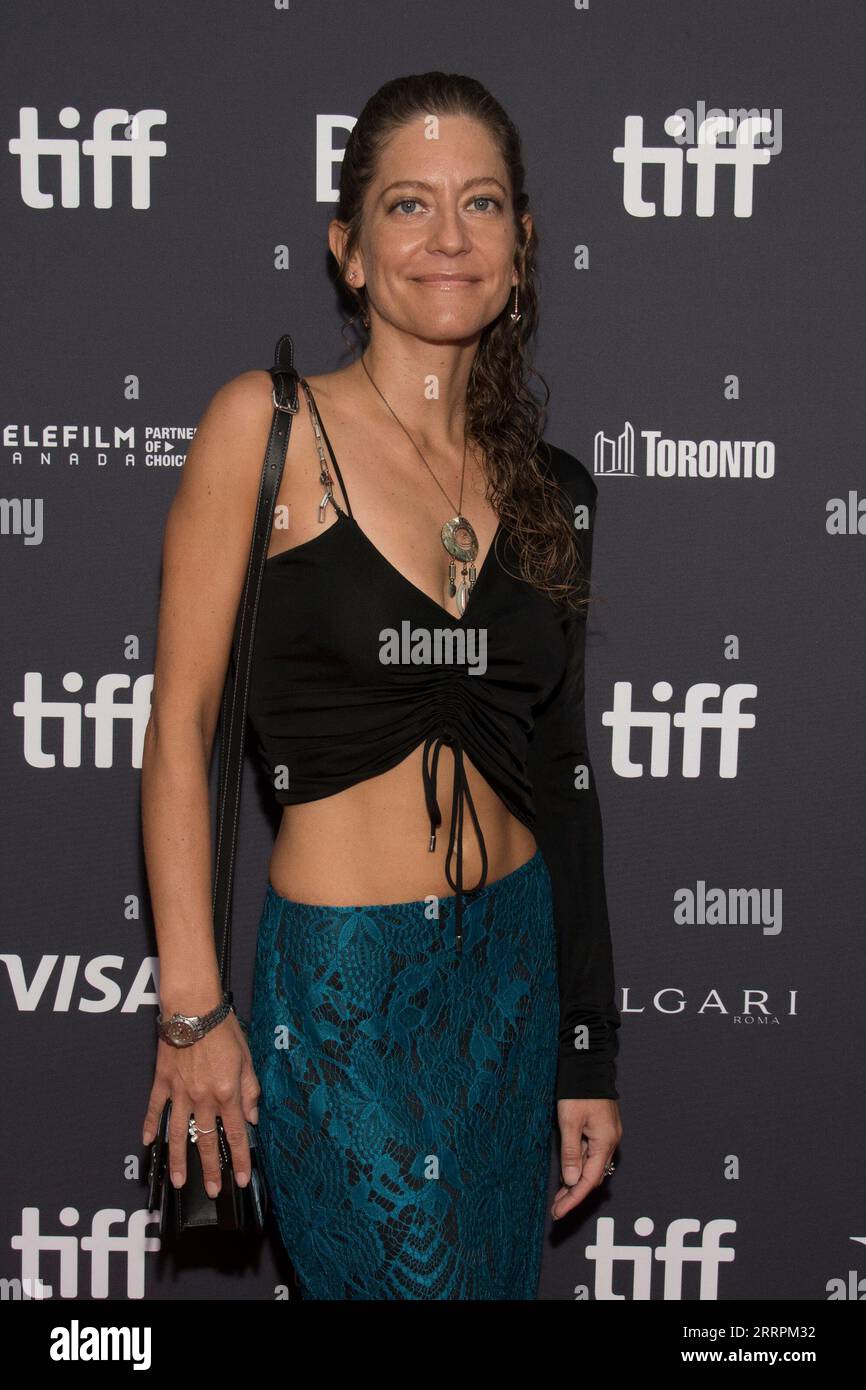 Toronto, Canada. 08th Sep, 2023. Marcela Nava attends the 'The Dead Don't Hurt' Premiere during the 2023 Toronto International Film Festival at Princess of Wales Theatre in Toronto. Credit: SOPA Images Limited/Alamy Live News Stock Photo