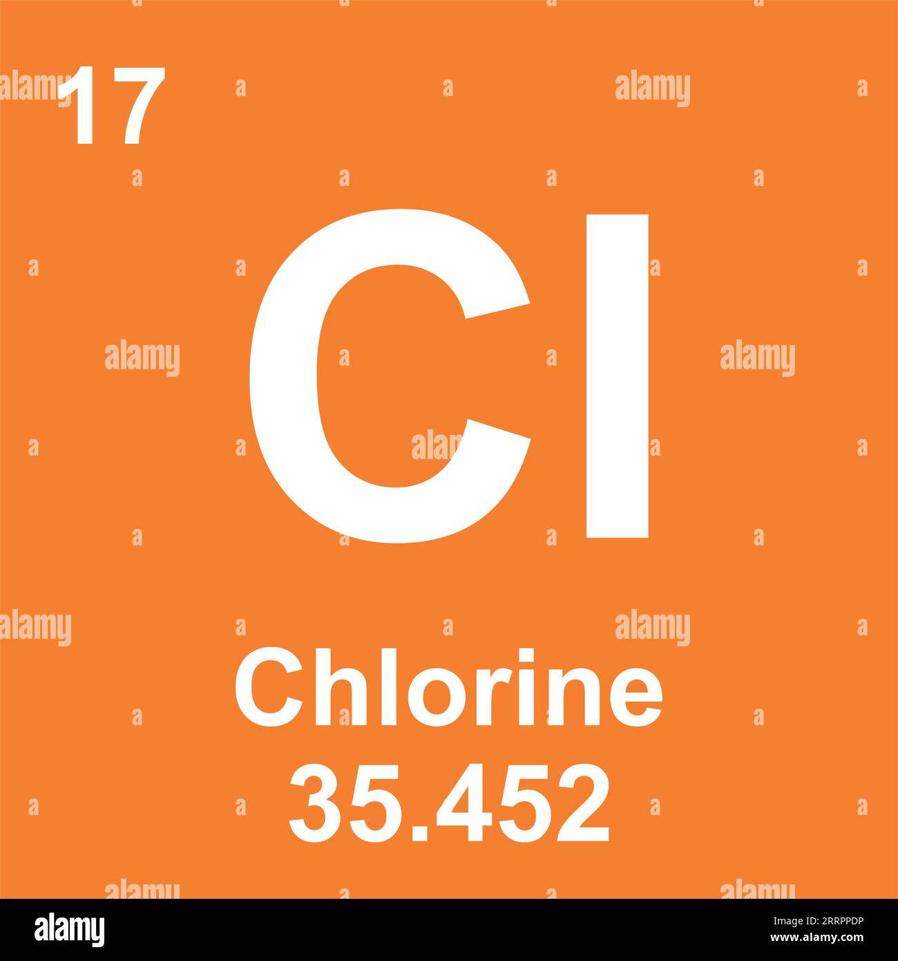 Chlorine atomic structure Cut Out Stock Images & Pictures Alamy