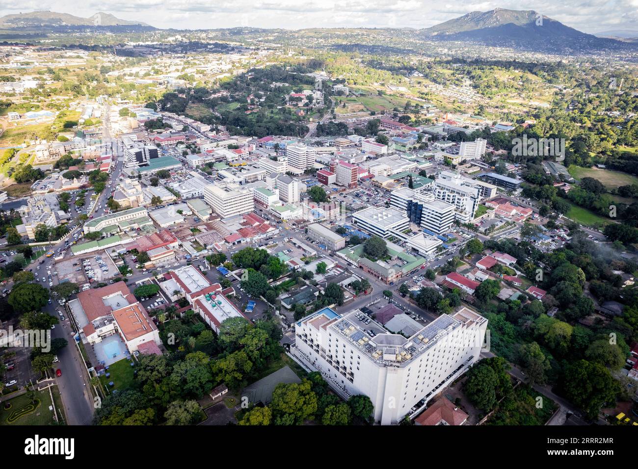 Aerial View of Blantyre City