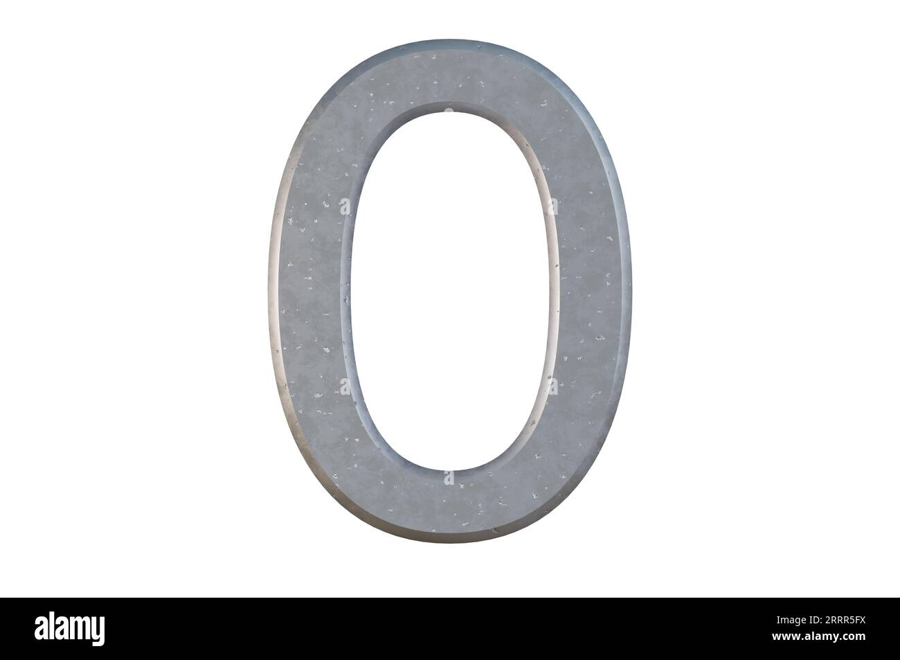 Number 0 metal style . Art design. Flat web icons template. Abstract ...
