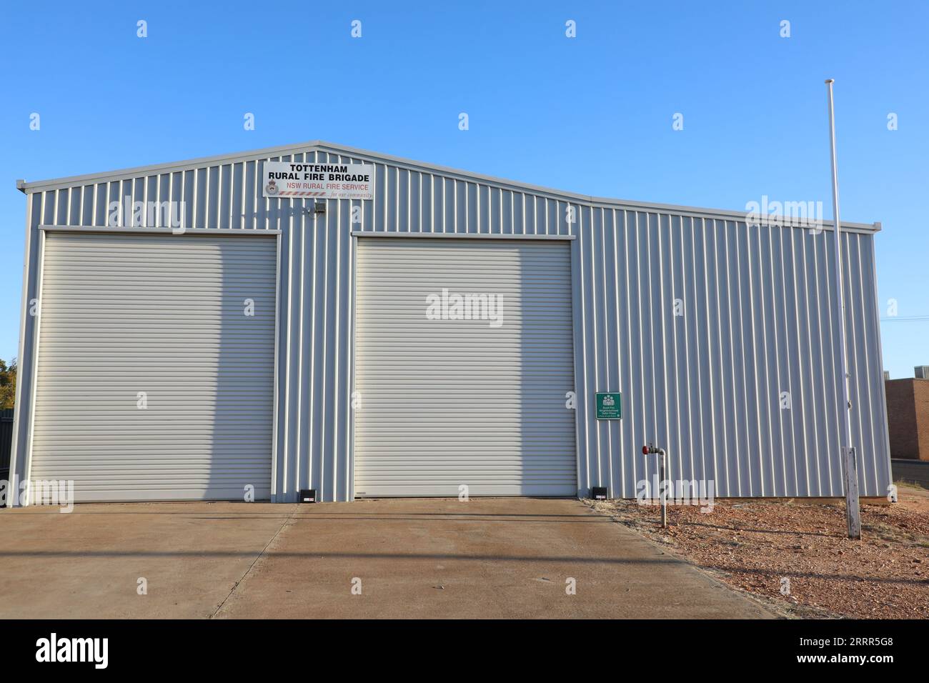 Tottenham Rural Fire Brigade, Tottenham, NSW, Australia Stock Photo