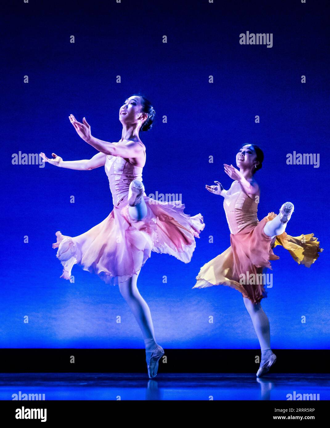 Dancers during a performance of Joie de Vivre by Benjamin Ella, during