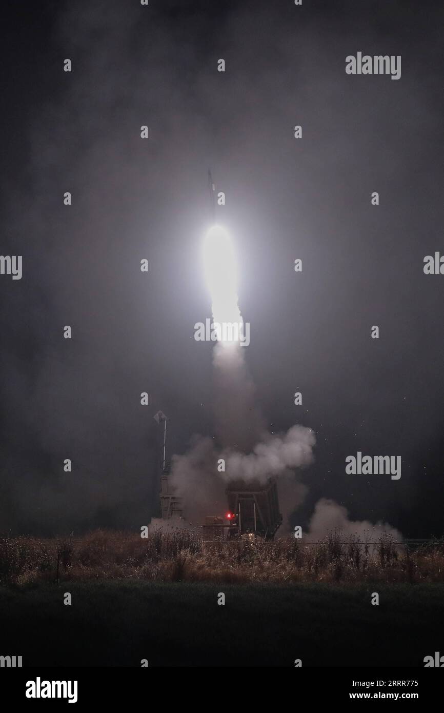 230510 SDEROT ISRAEL, May 10, 2023 Israel s Iron Dome defense