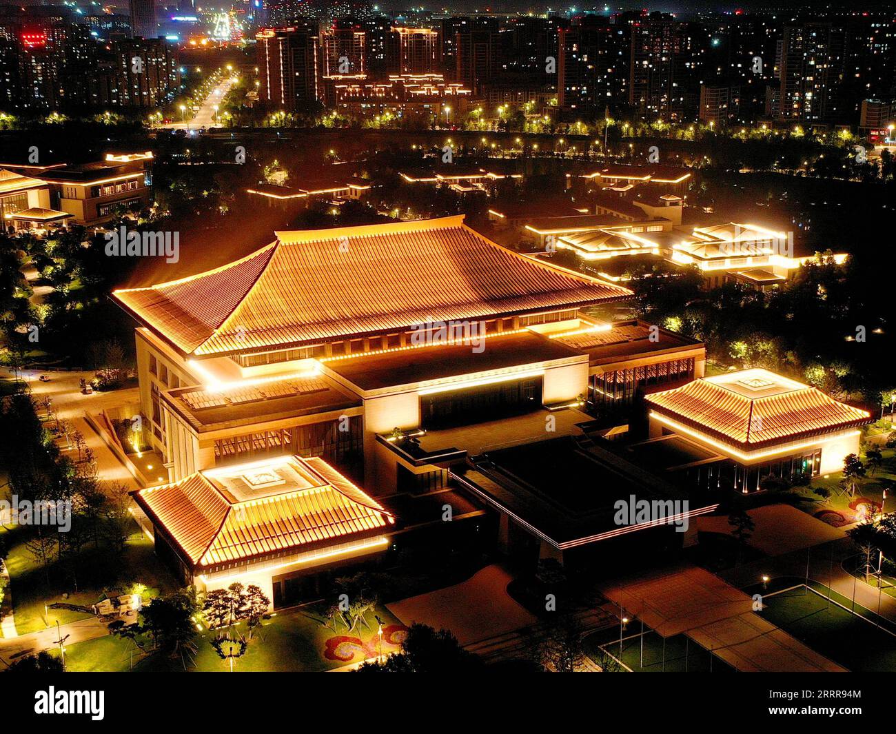 230516 XI AN, May 16, 2023 This aerial photo taken on May 1, 2023